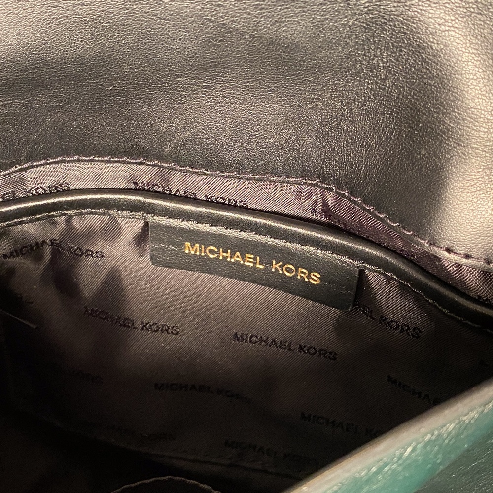 Michael Kors Leather Crossbody Braided Strap - Picture 5 of 7